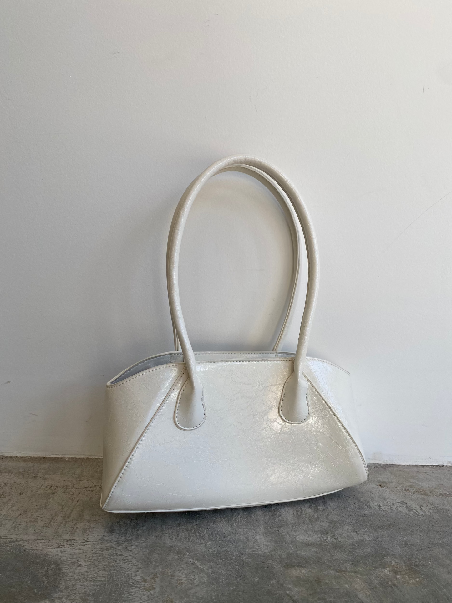 BOLSA BAGUETE BRANCA