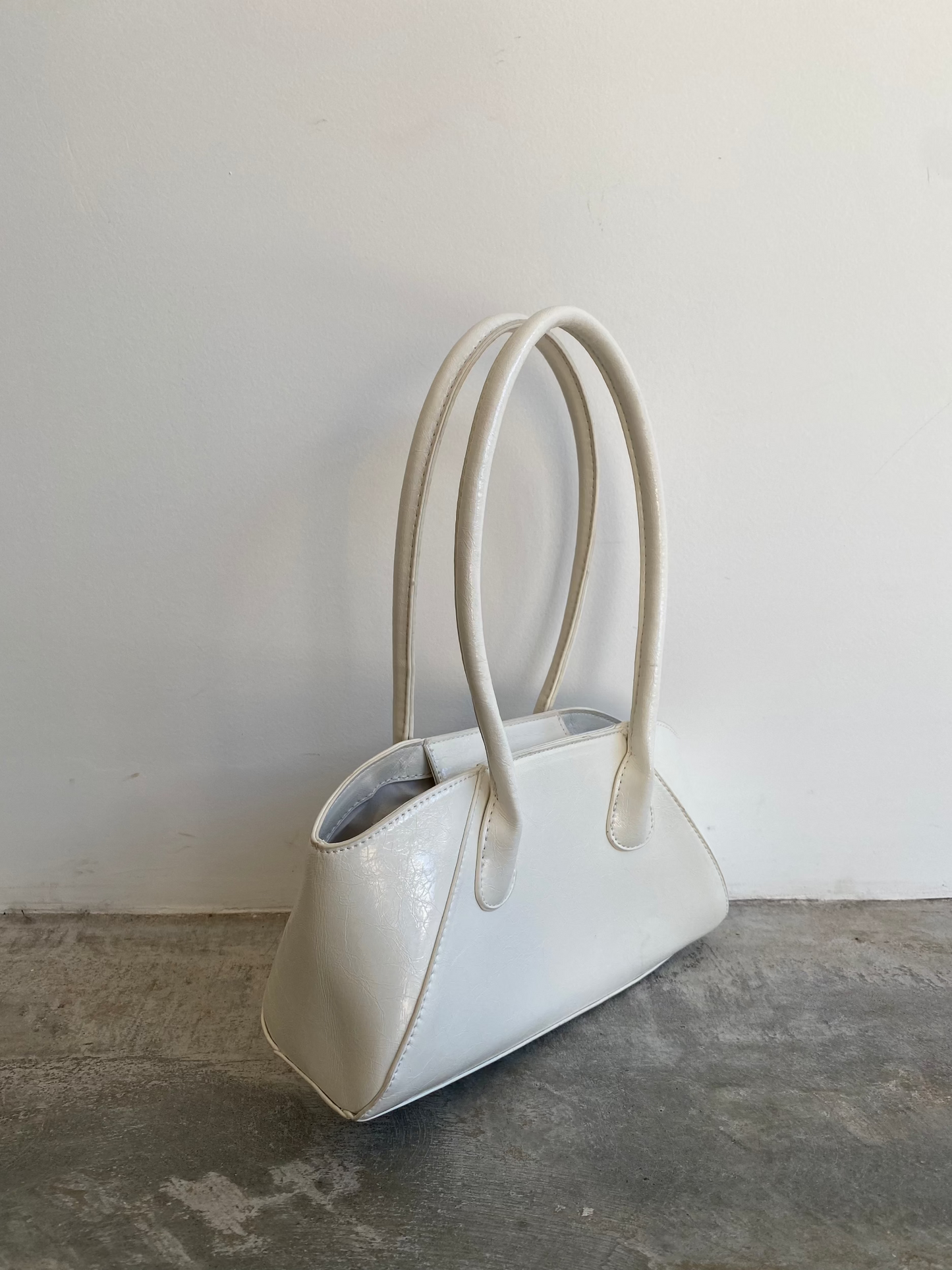 BOLSA BAGUETE BRANCA