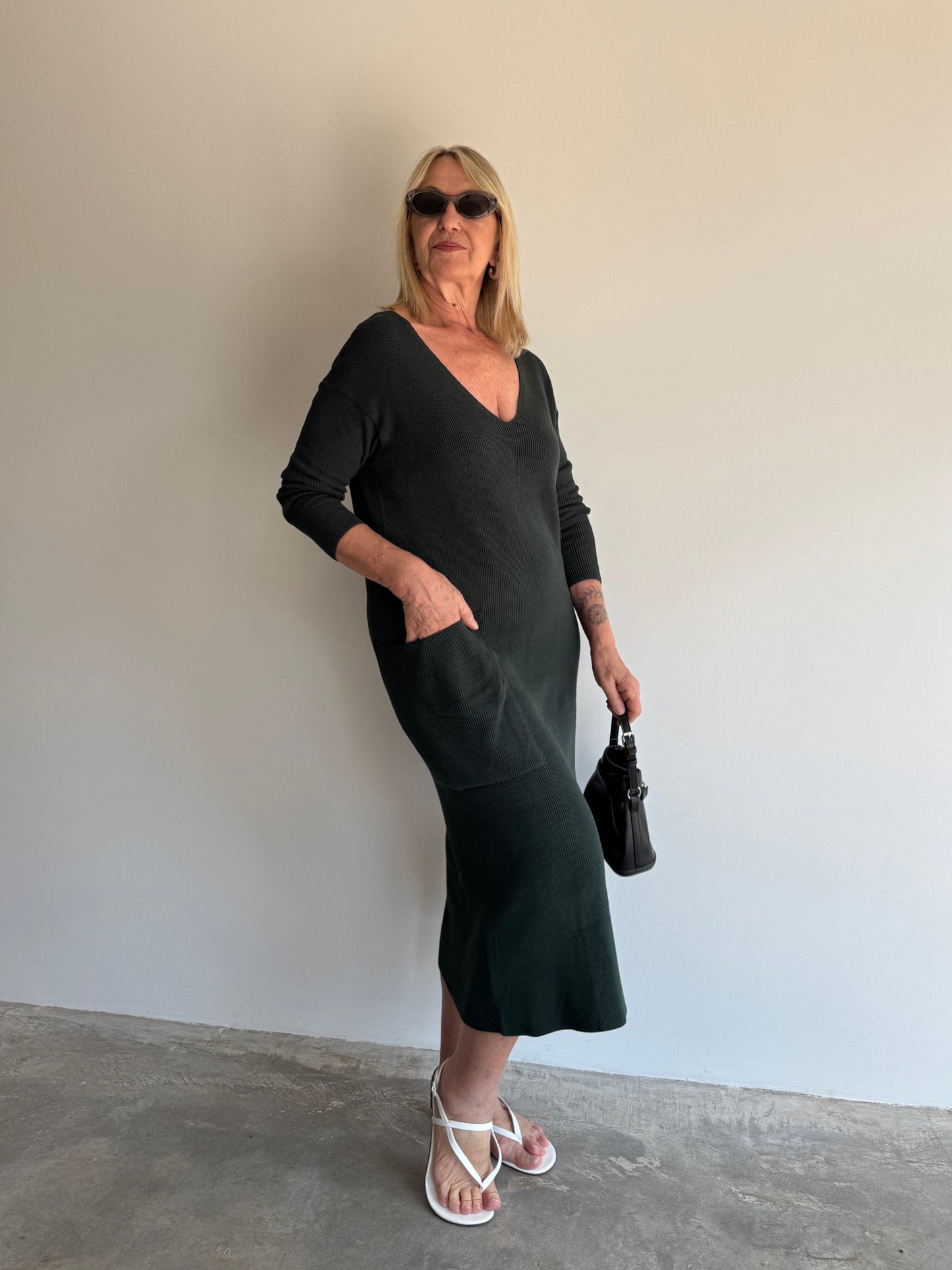 VESTIDO TRICOT VIVIANE FURRIER - M