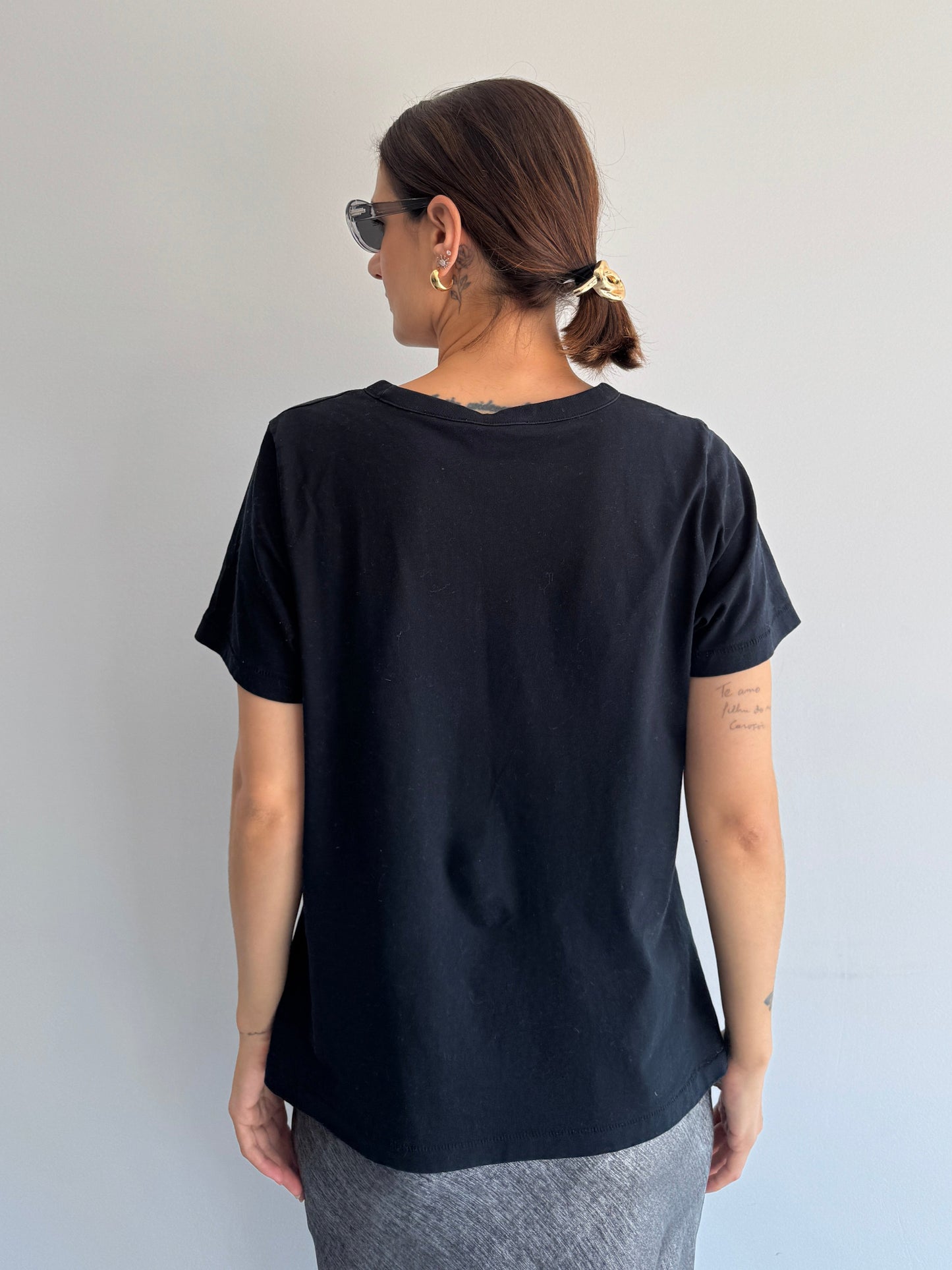 CAMISETA PRETA COTTON ON - M
