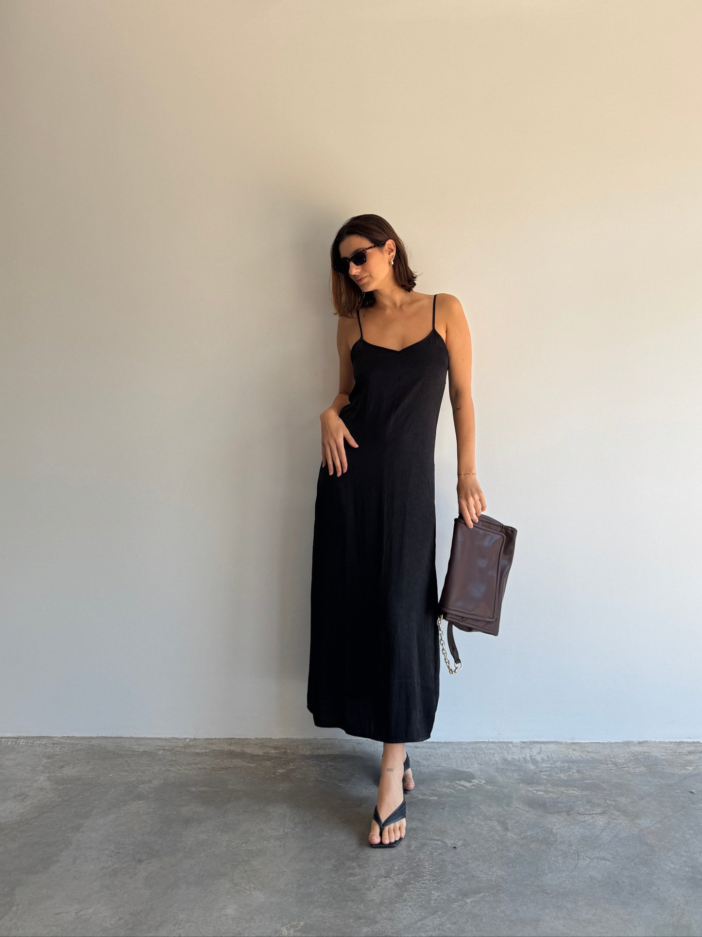 SLIPDRESS PRETO COTTON ON - 38