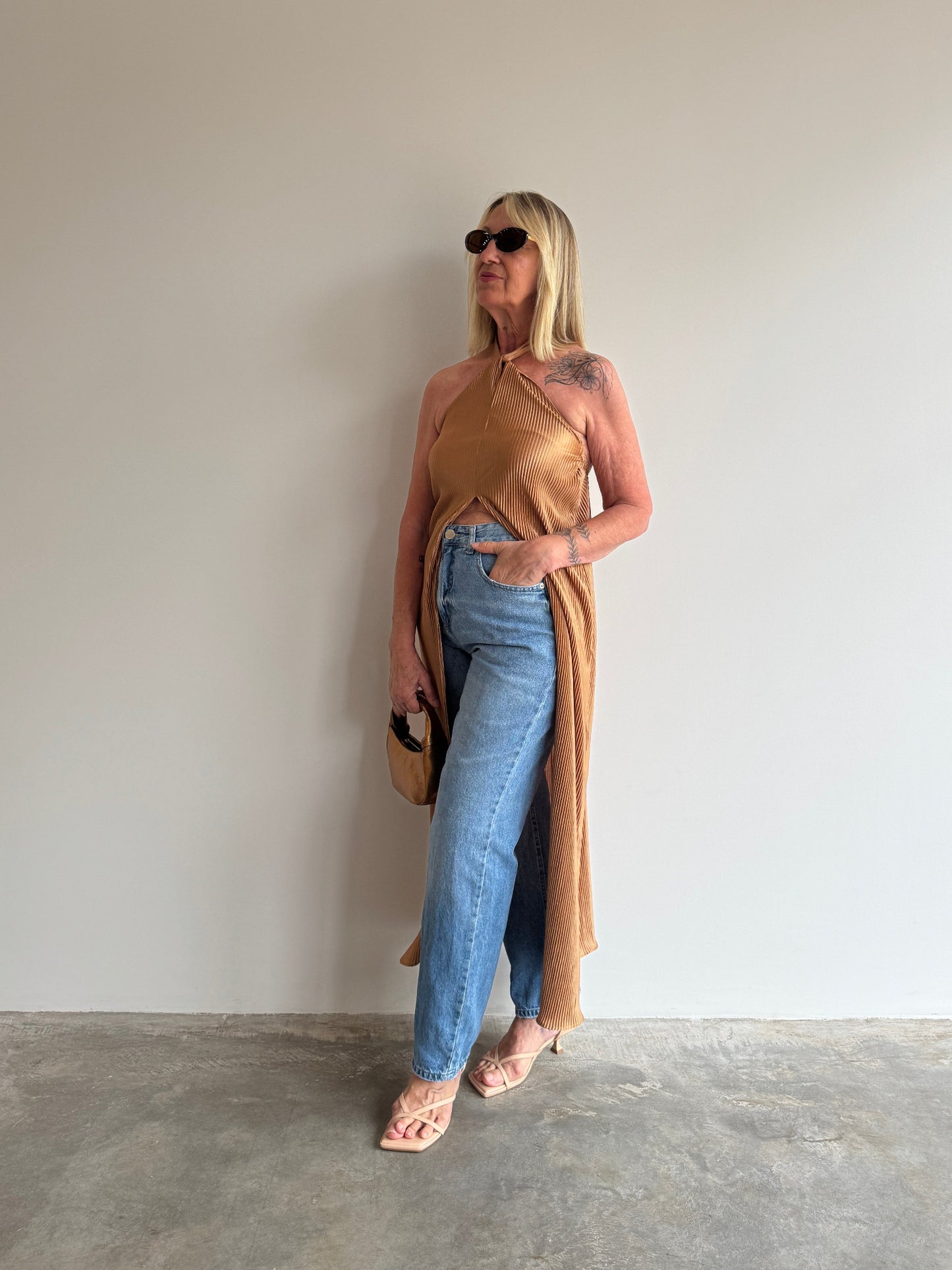 CALÇA JEANS RETA - 40