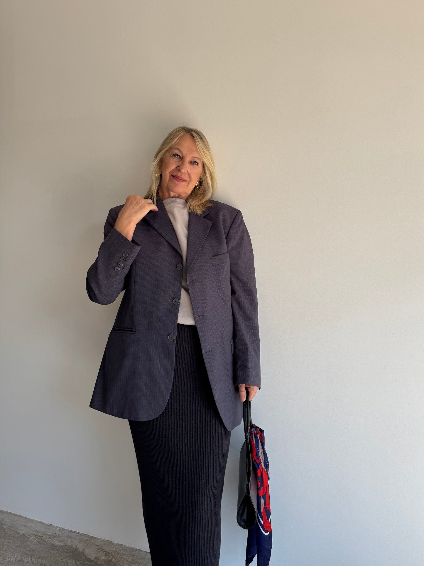 BLAZER MARINHO RISCA - G
