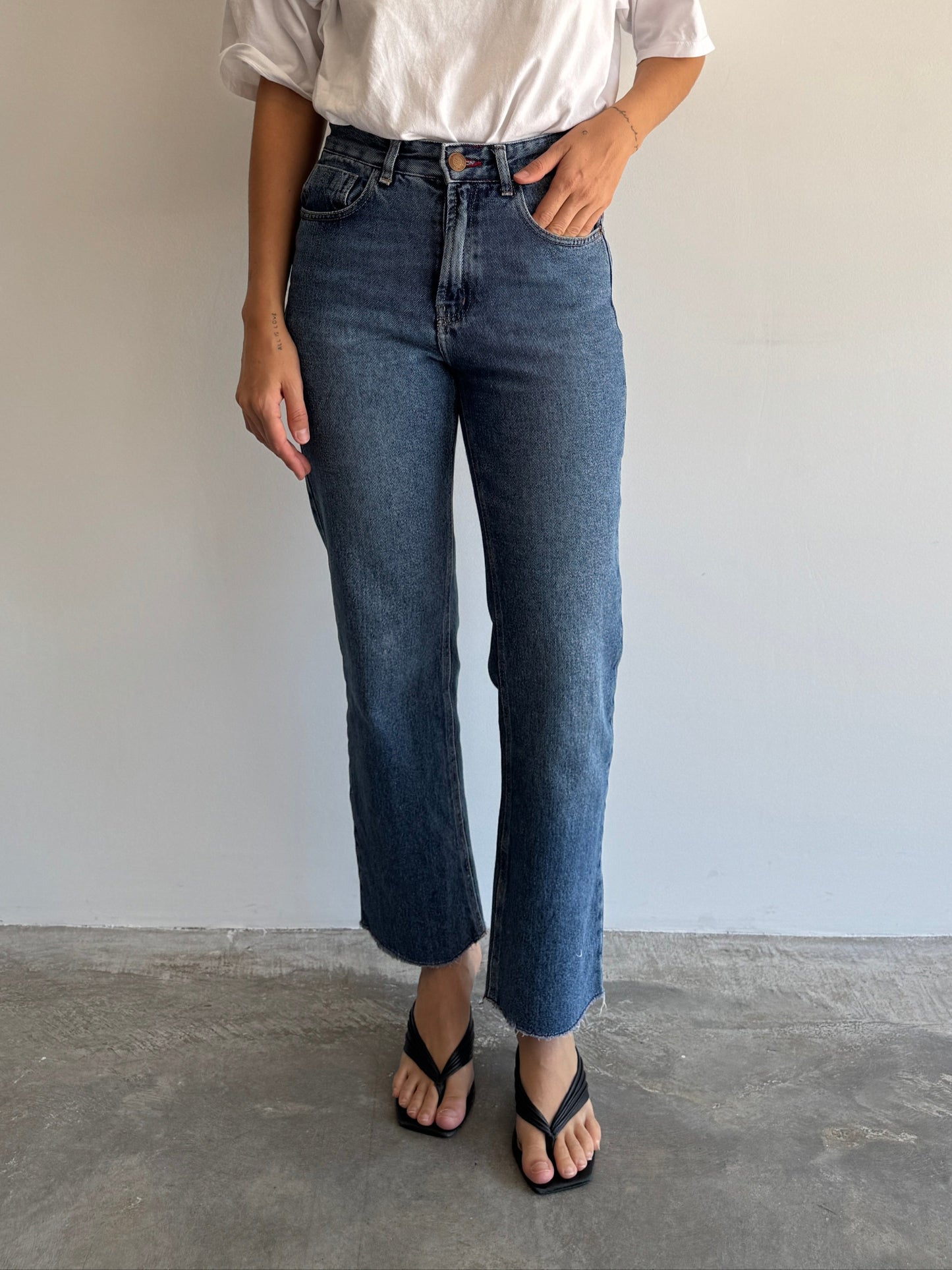 CALÇA JEANS RETA FYI - 36