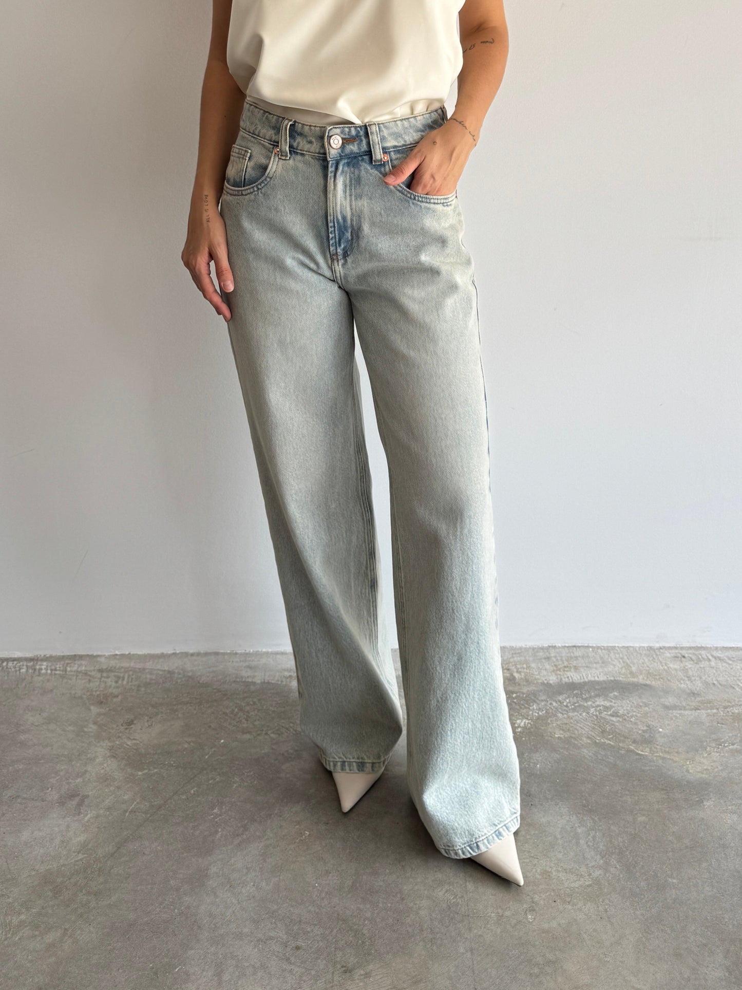 CALÇA JEANS ESTONADA - 36