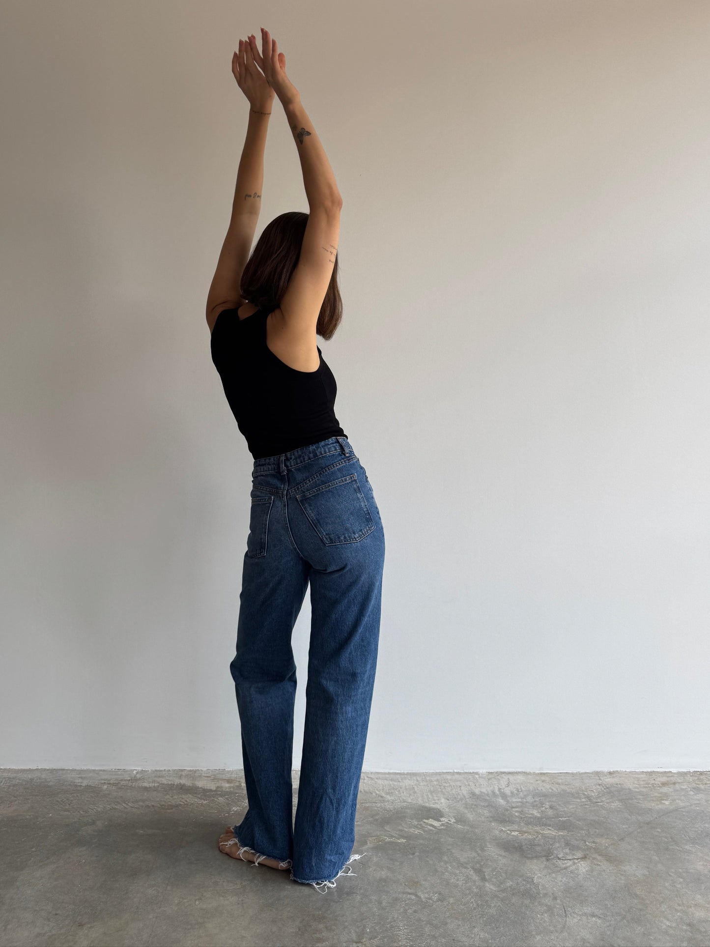 CALÇA JEANS RETA ZARA - 34