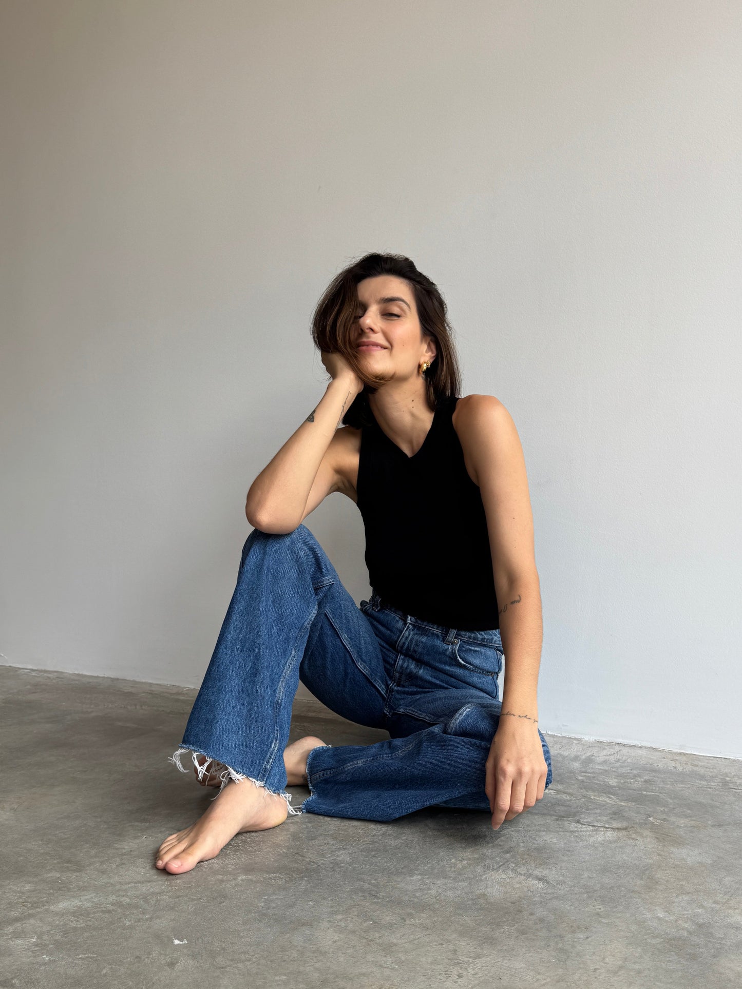CALÇA JEANS RETA ZARA - 34