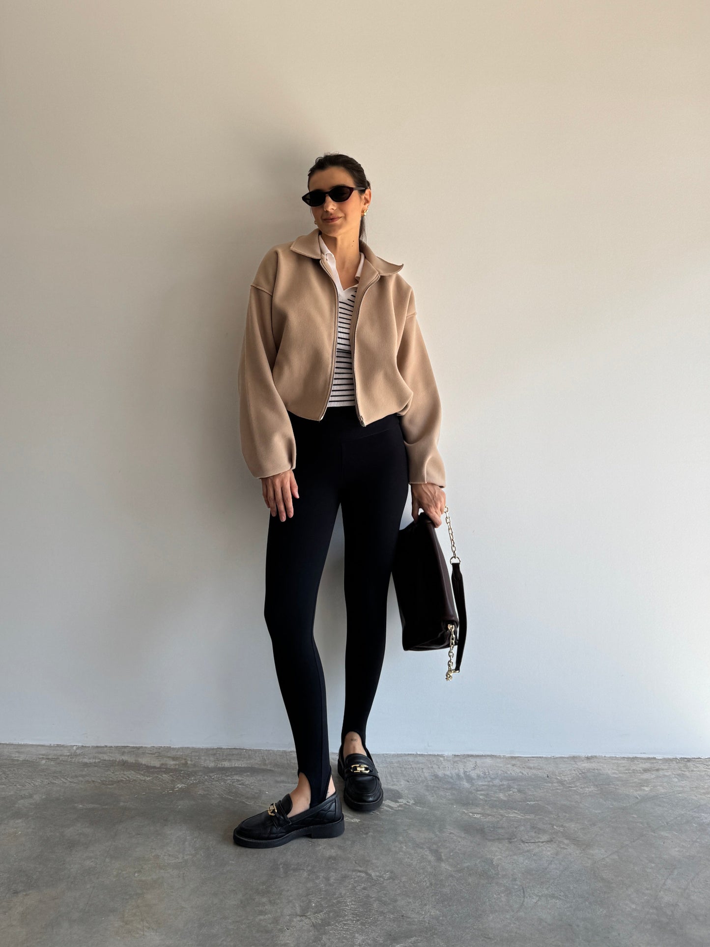 LEGGING FUSEAU PRETA - P