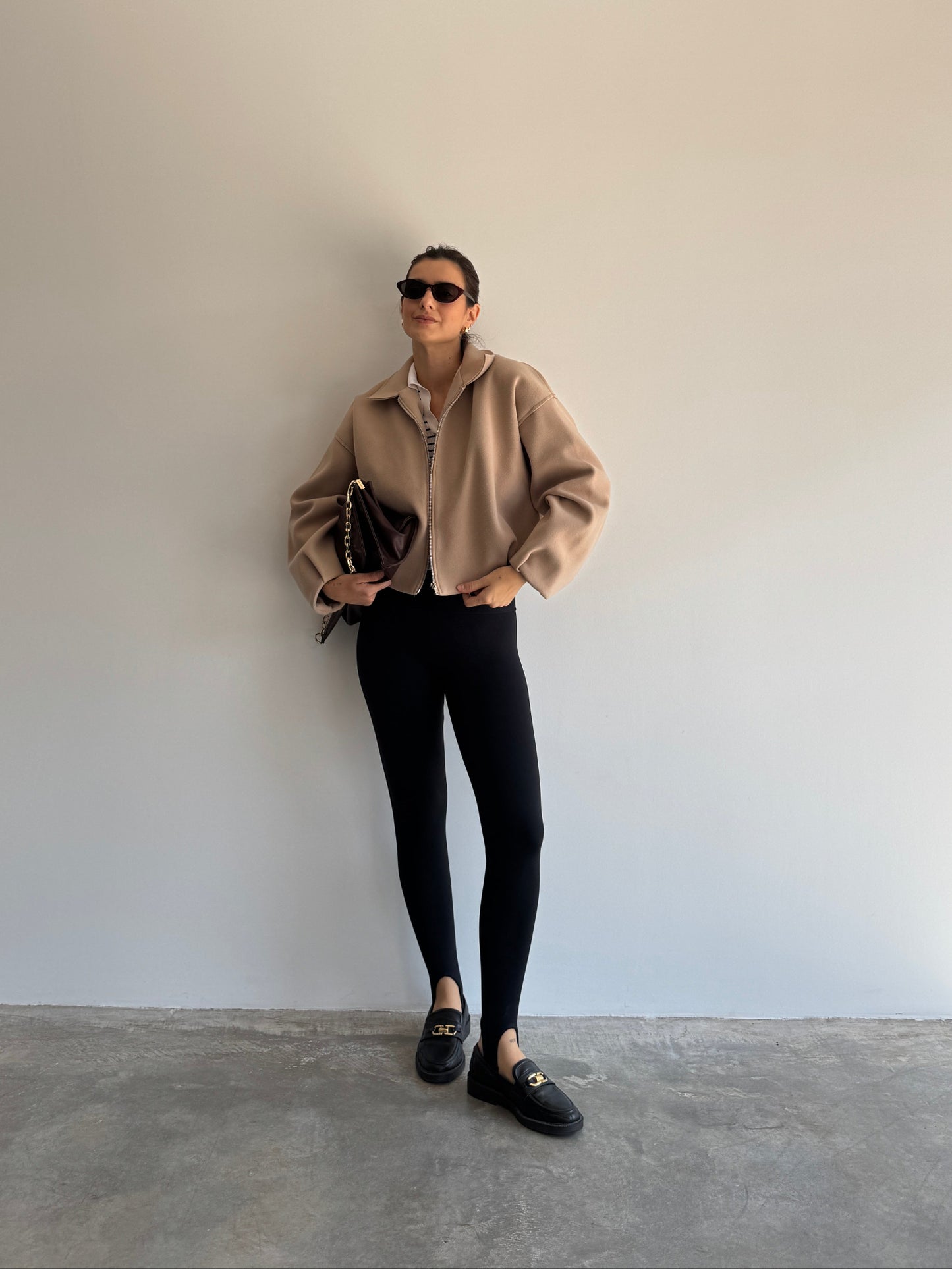 LEGGING FUSEAU PRETA - P