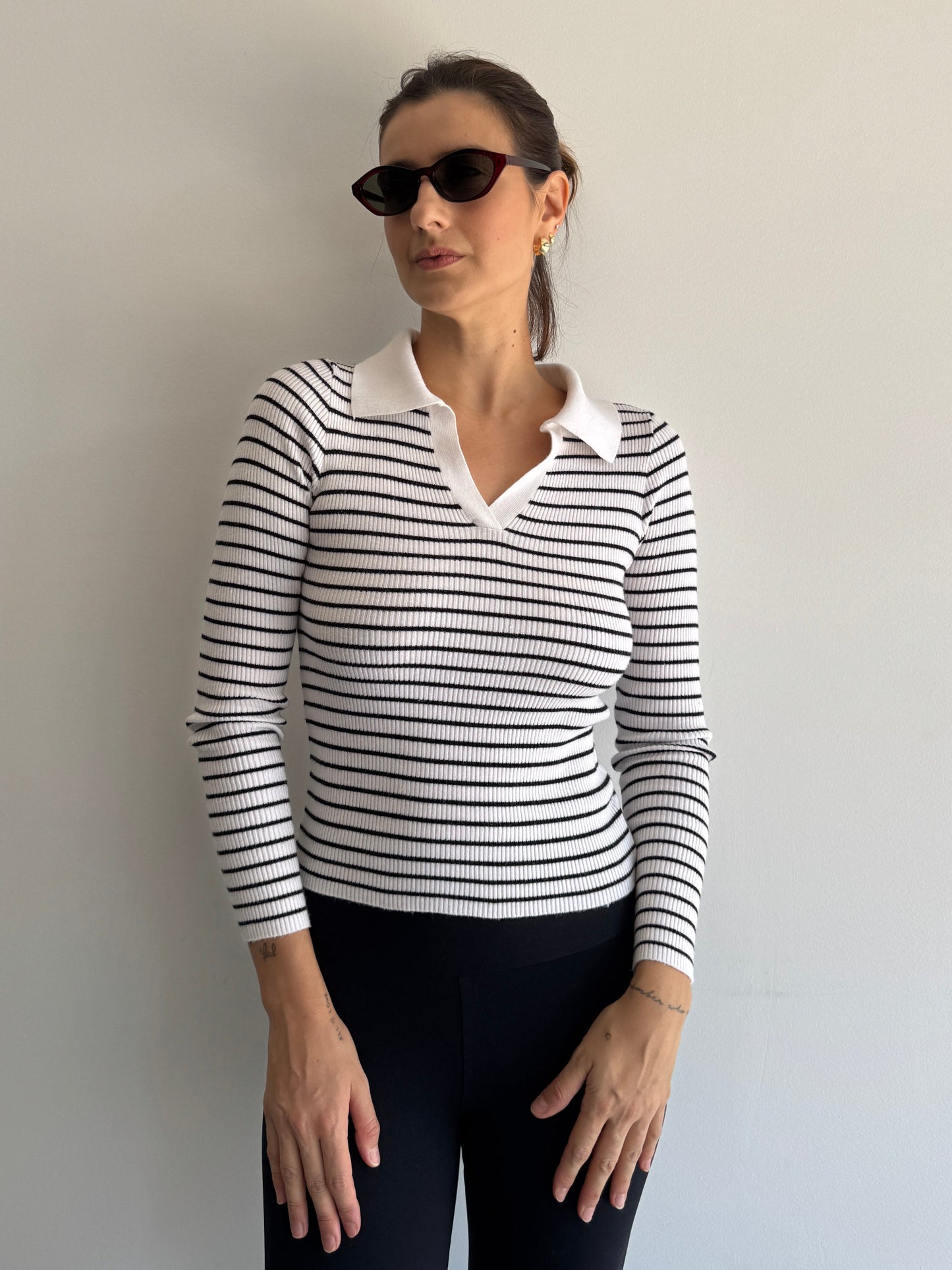 TRICOT LISTRADO - P