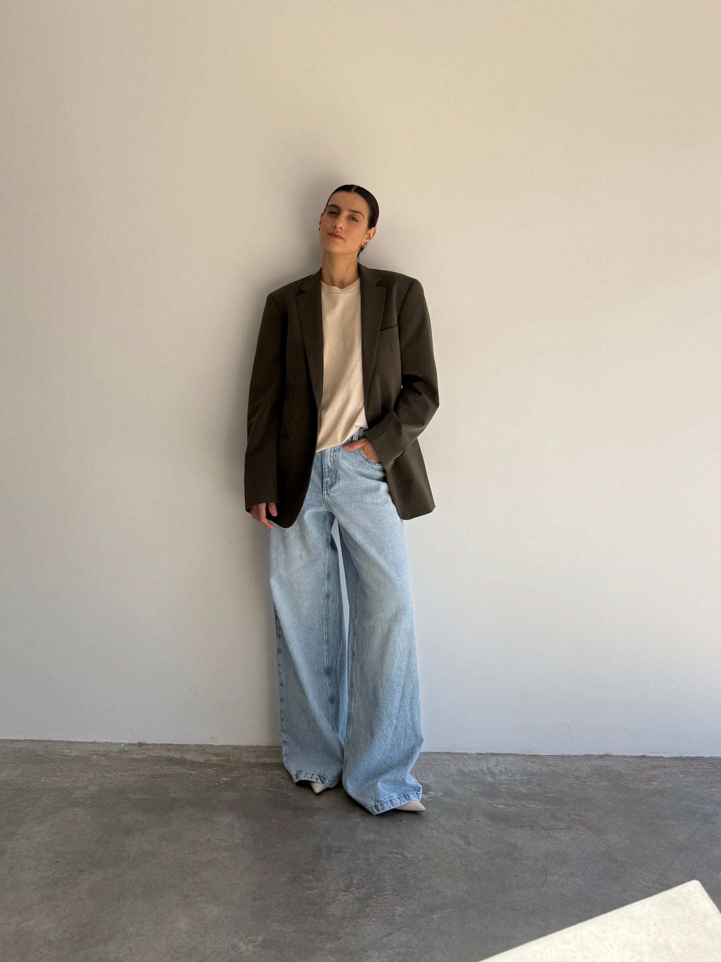 JEANS WIDE LEG - 36