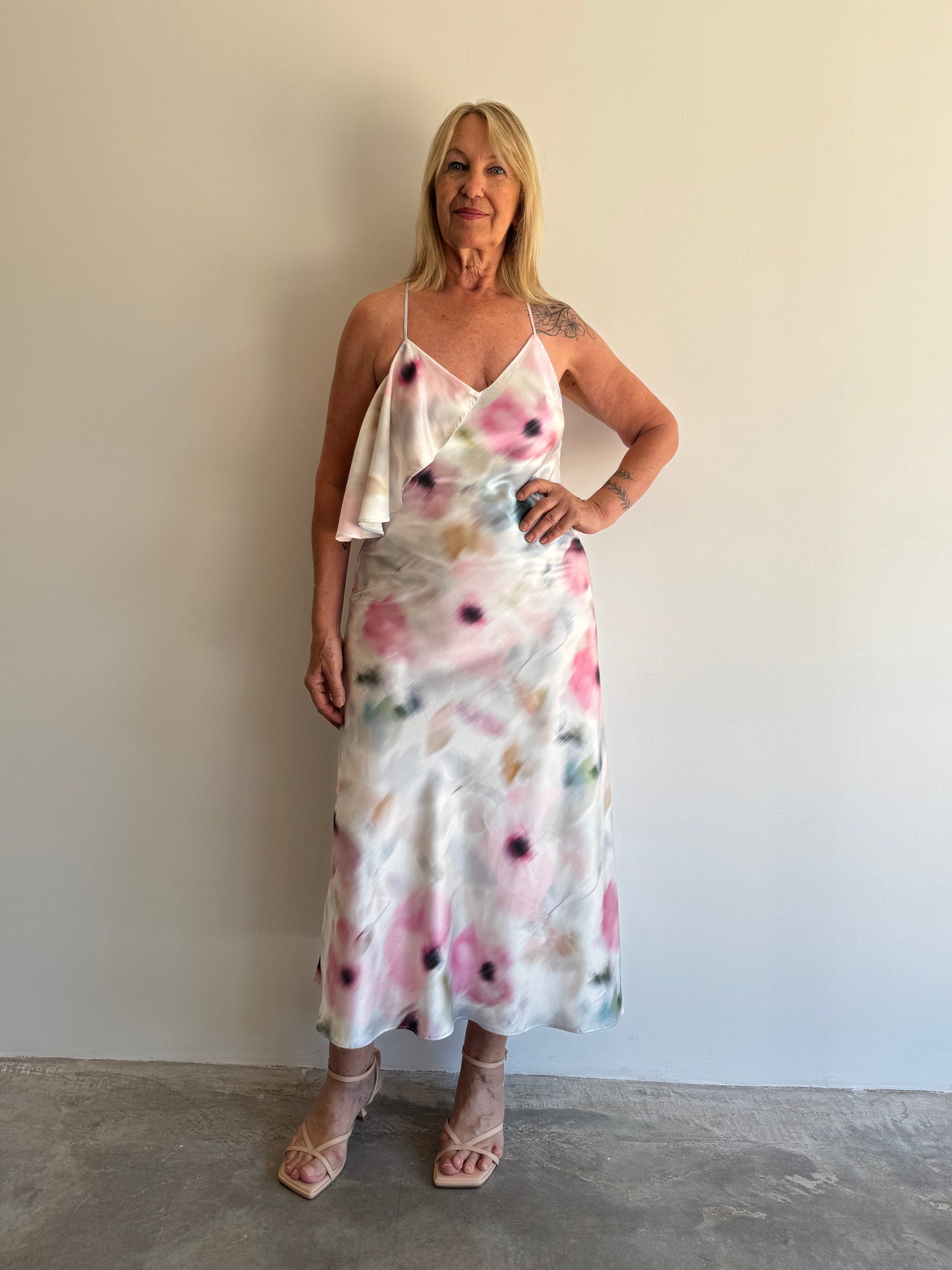 SLIPDRESS ESTAMPADO - P