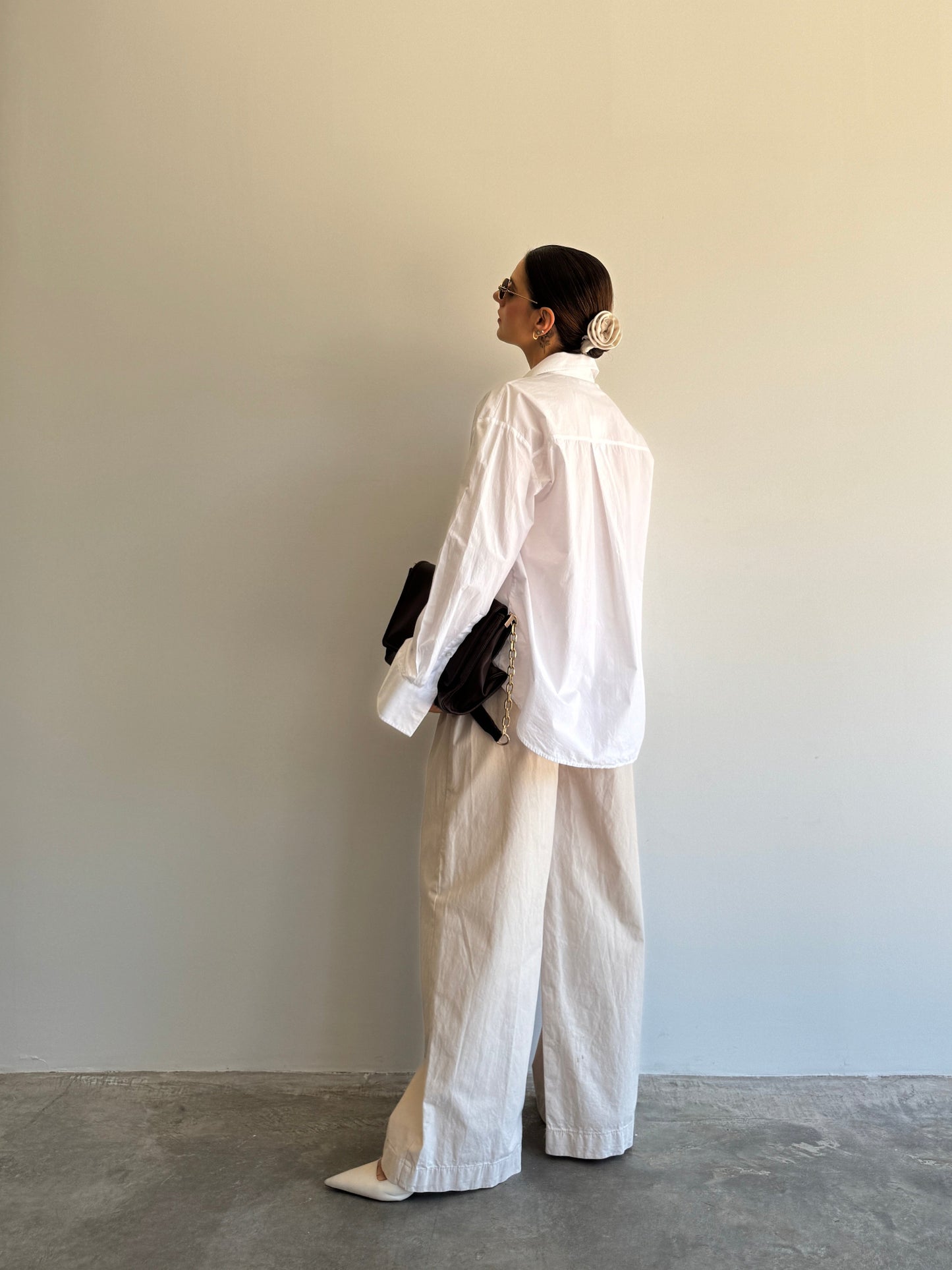 CALÇA SARJA BEGE - 36