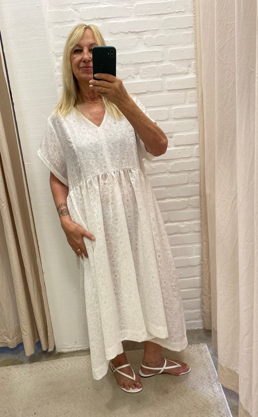 VESTIDO BRANCO LEVI'S - G