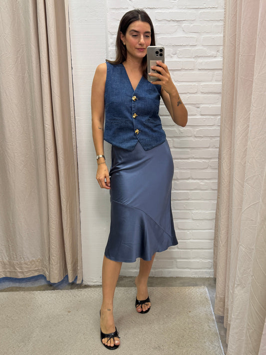 SAIA MIDI SEDA LE LIS BLANC - P