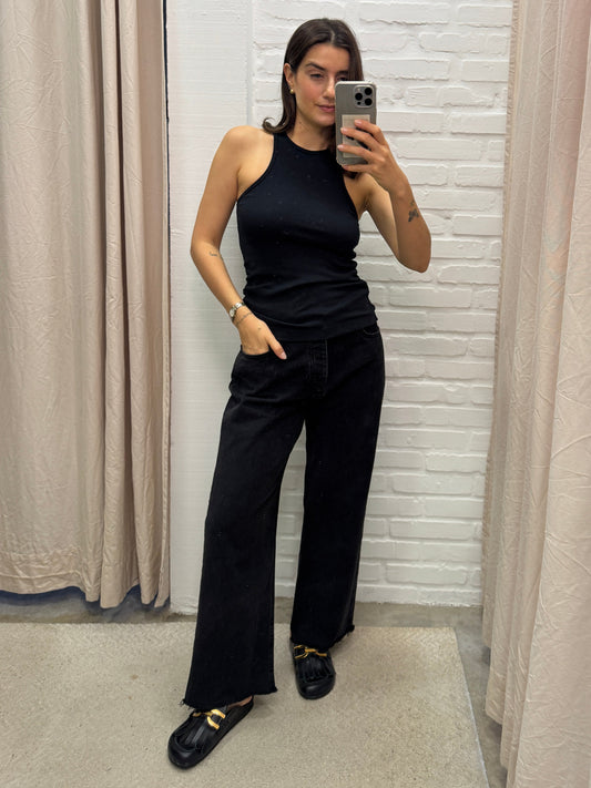 CALÇA JEANS PRETO ZARA - 40