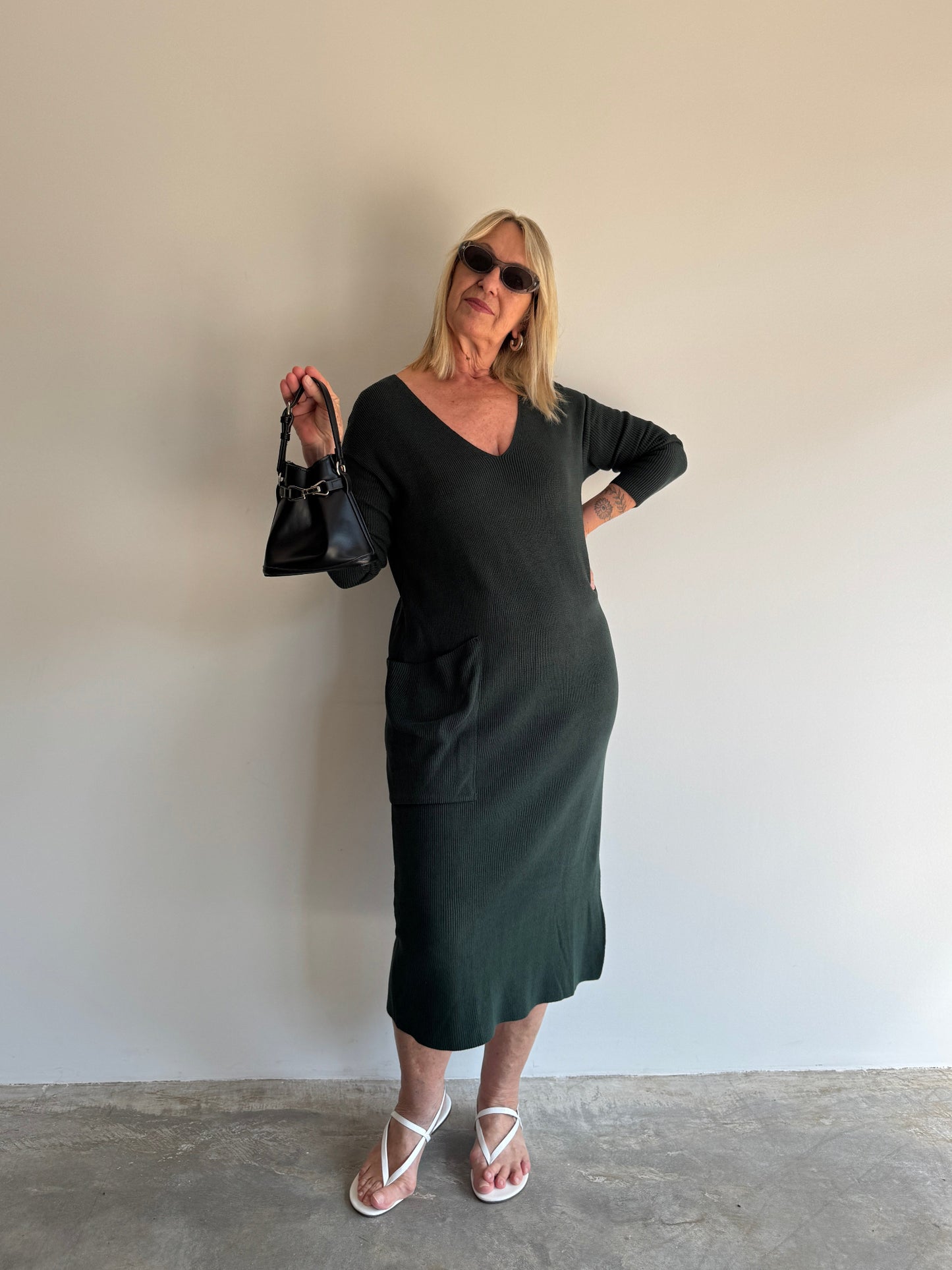 VESTIDO TRICOT VIVIANE FURRIER - M