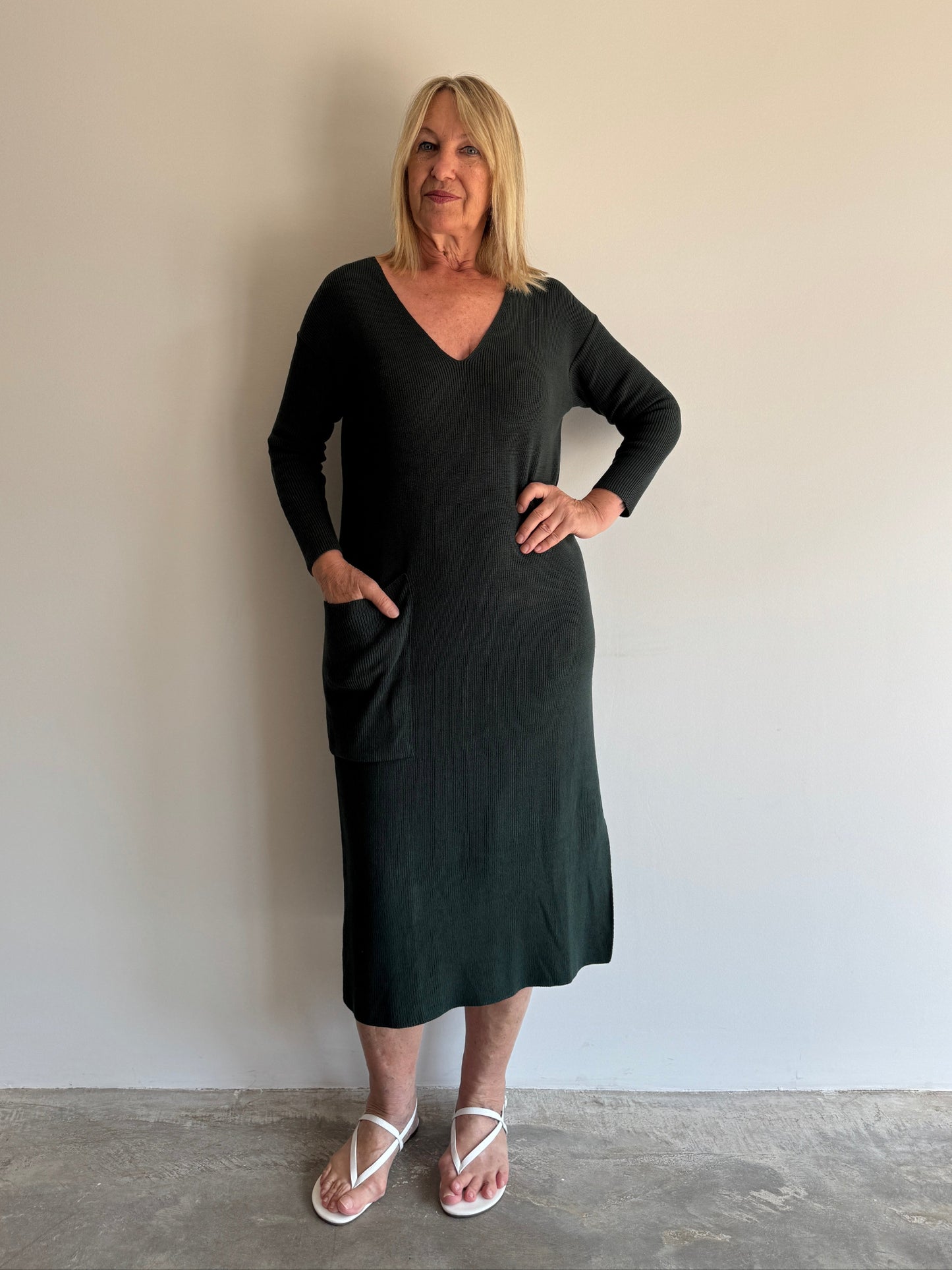 VESTIDO TRICOT VIVIANE FURRIER - M