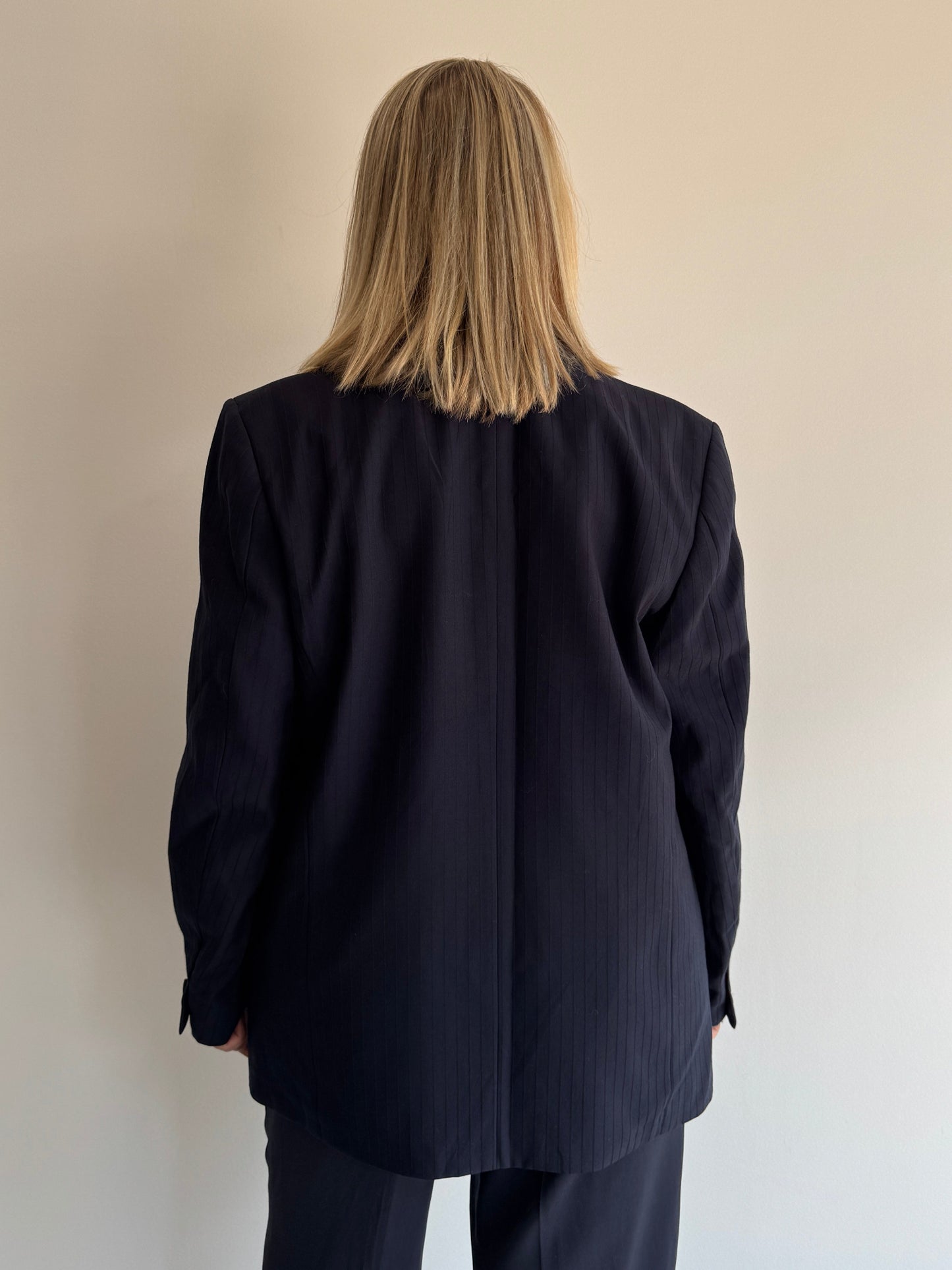 BLAZER MARINHO COM TEXTURA - 48
