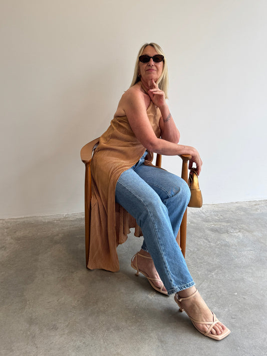 CALÇA JEANS RETA - 40