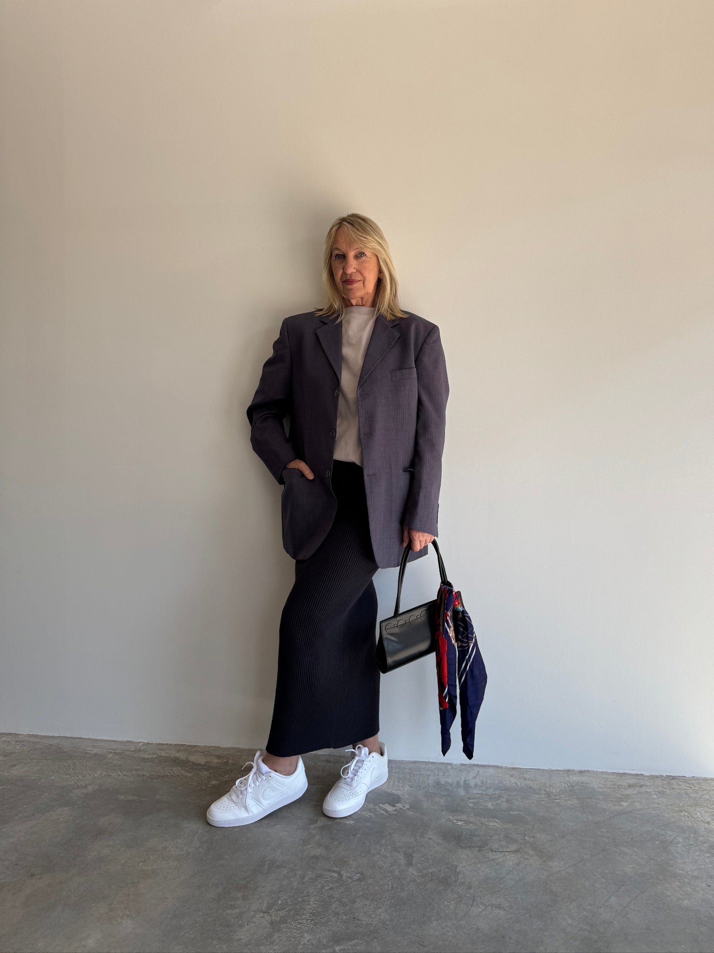 BLAZER MARINHO RISCA - G
