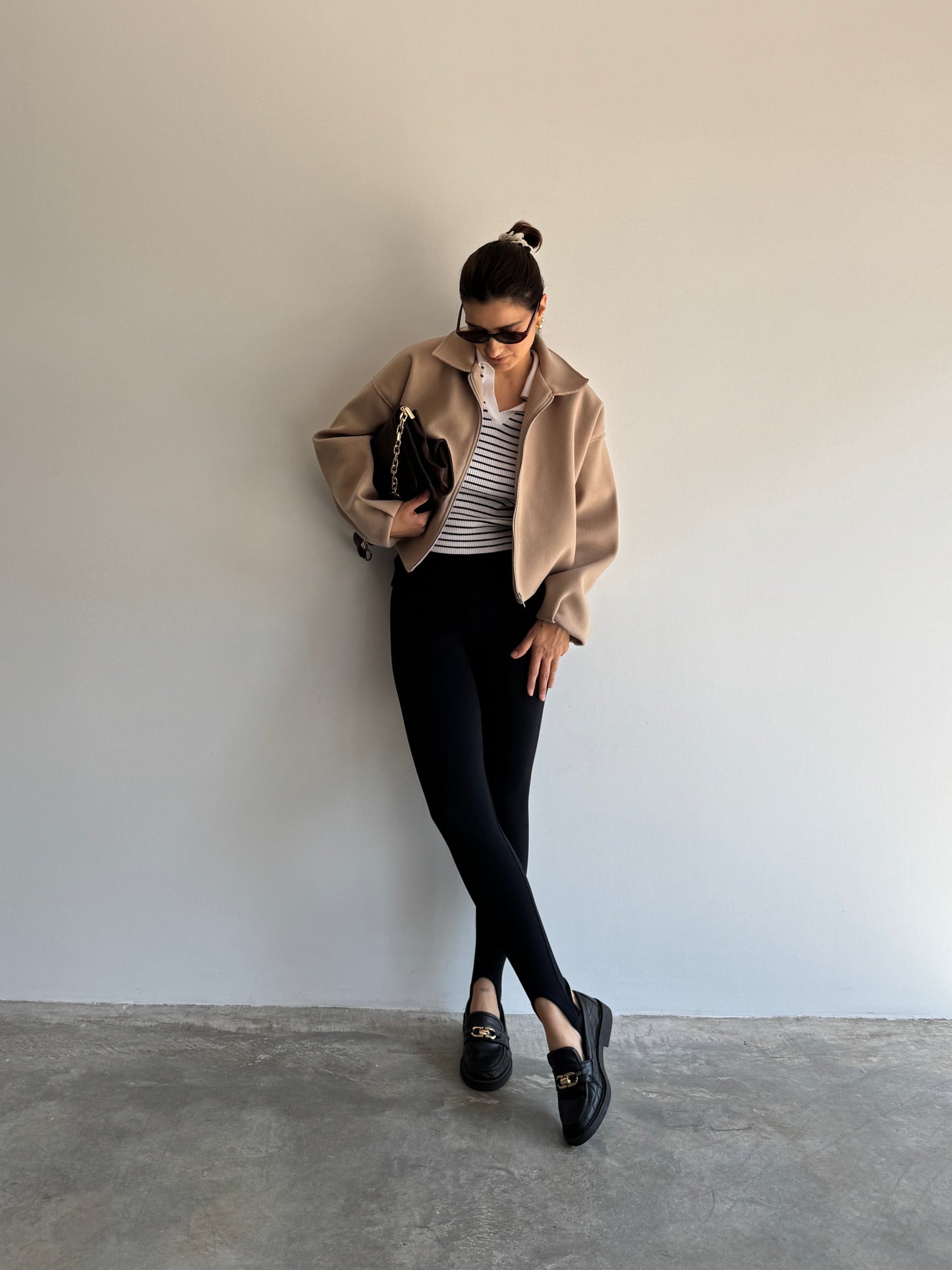 LEGGING FUSEAU PRETA - P