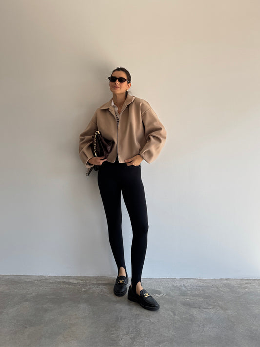 LEGGING FUSEAU PRETA - P