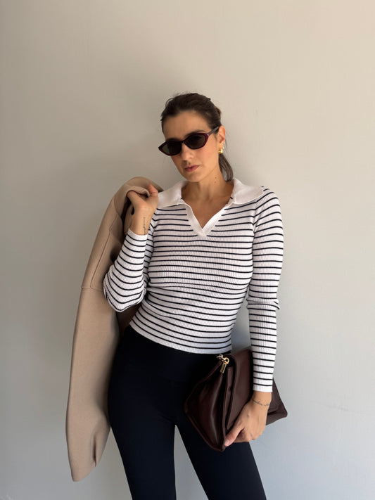 TRICOT LISTRADO - P