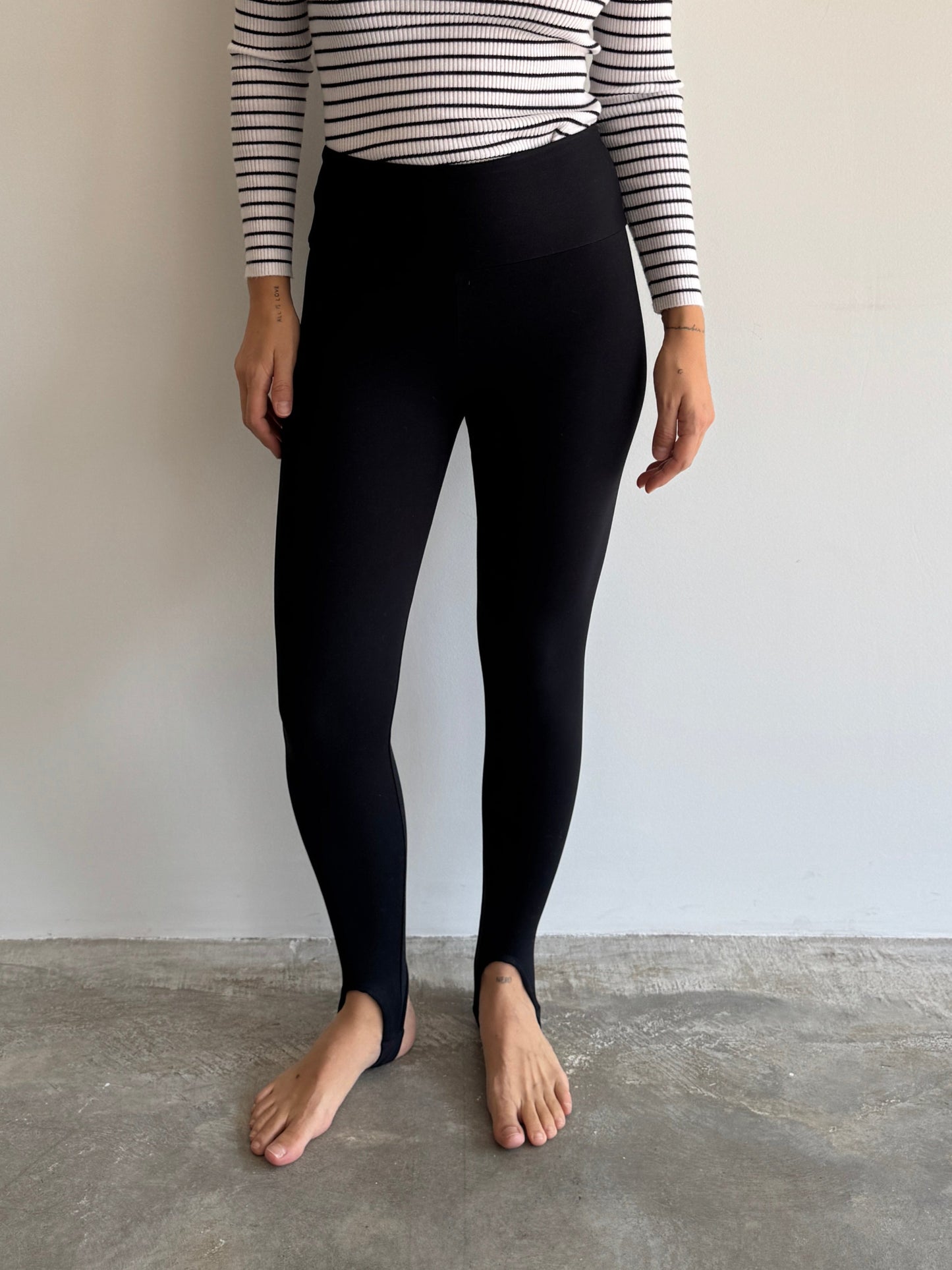 LEGGING FUSEAU PRETA - P