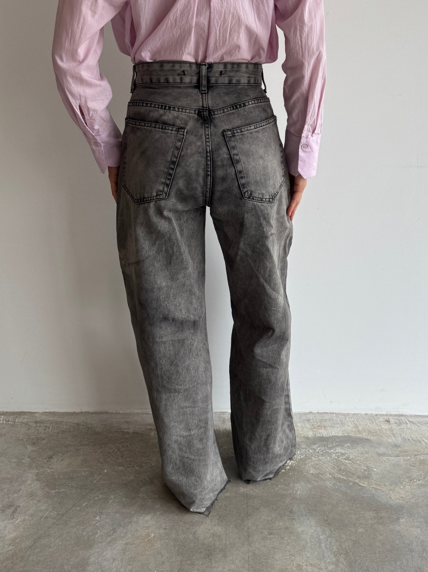 CALÇA JEANS CINZA - 38
