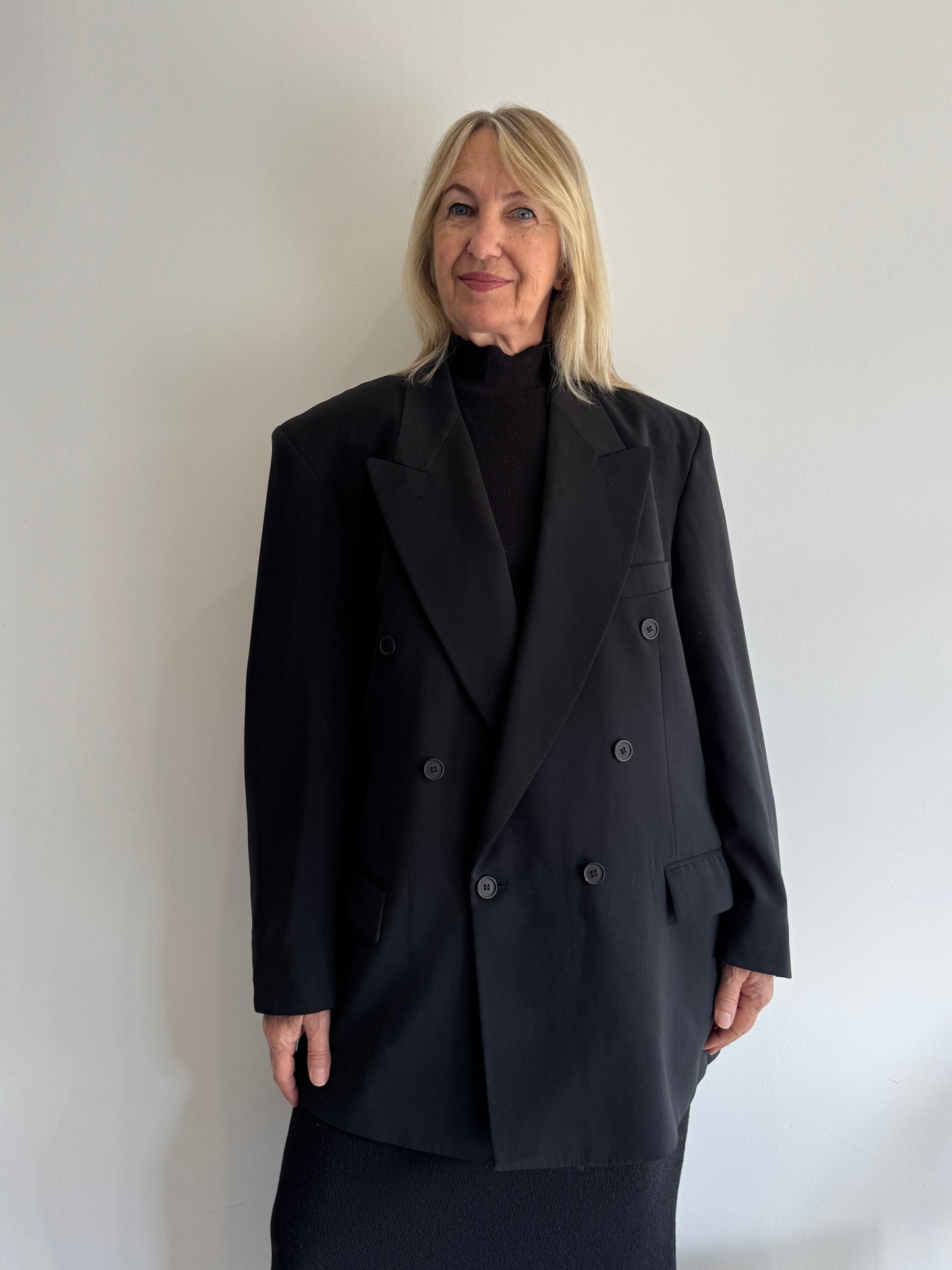 BLAZER PRETO VINTAGE - 54
