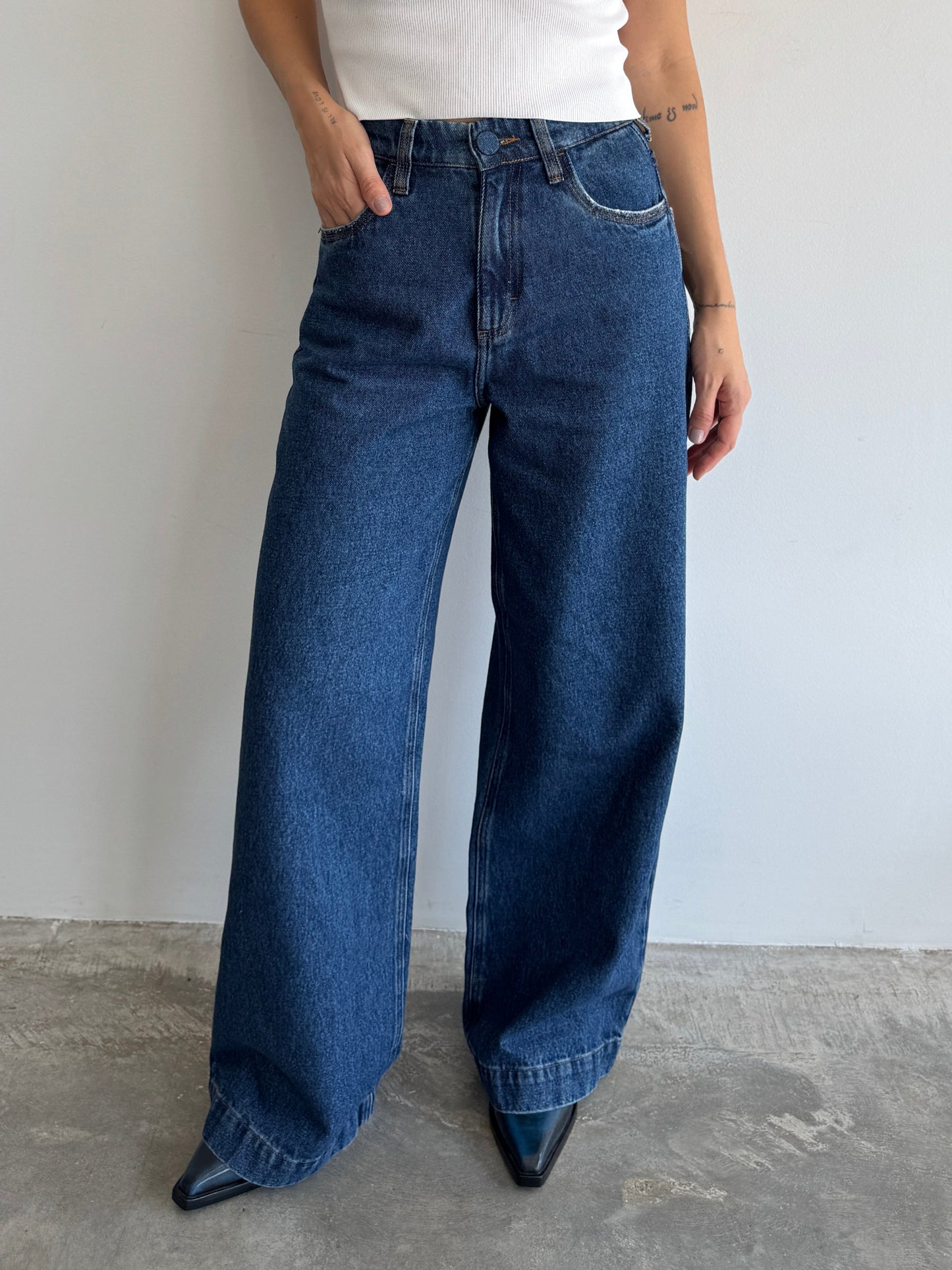 CALÇA JEANS ÍNDIGO - 36