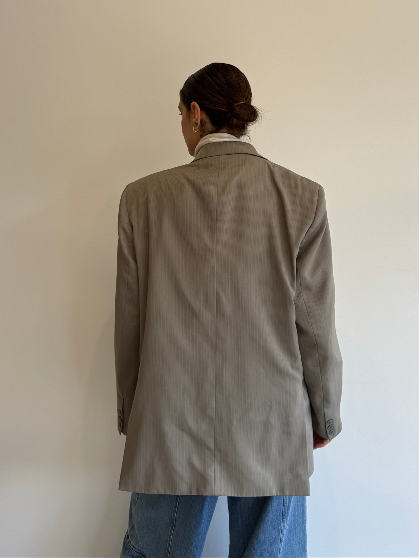 BLAZER CINZA COM RISCA - 54