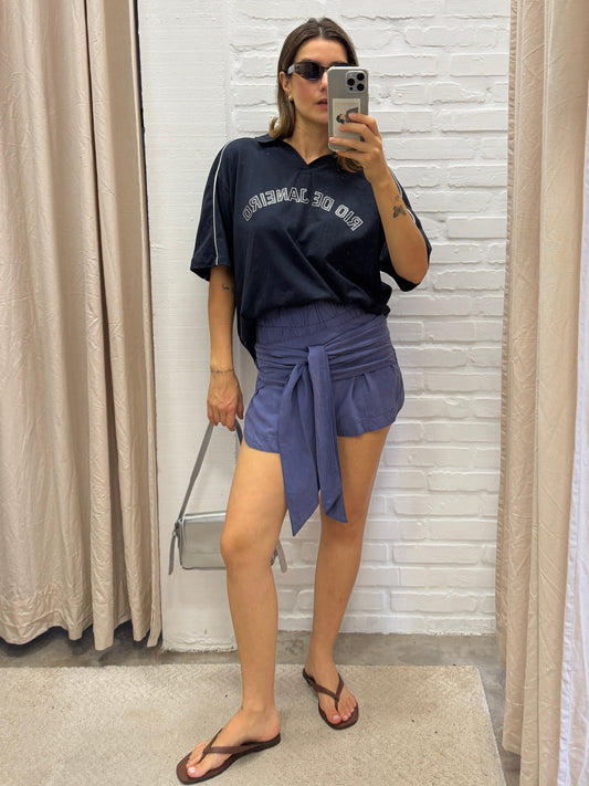 SHORT AZUL A.NIEMEYER 38