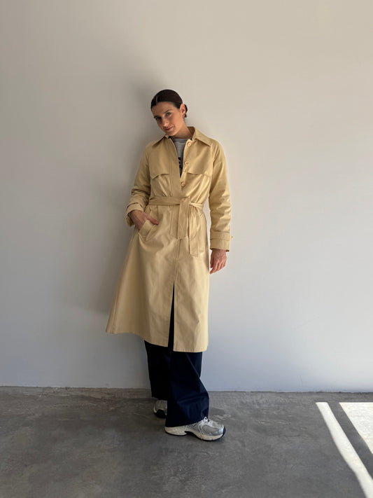 TRENCH COAT BEGE - 38