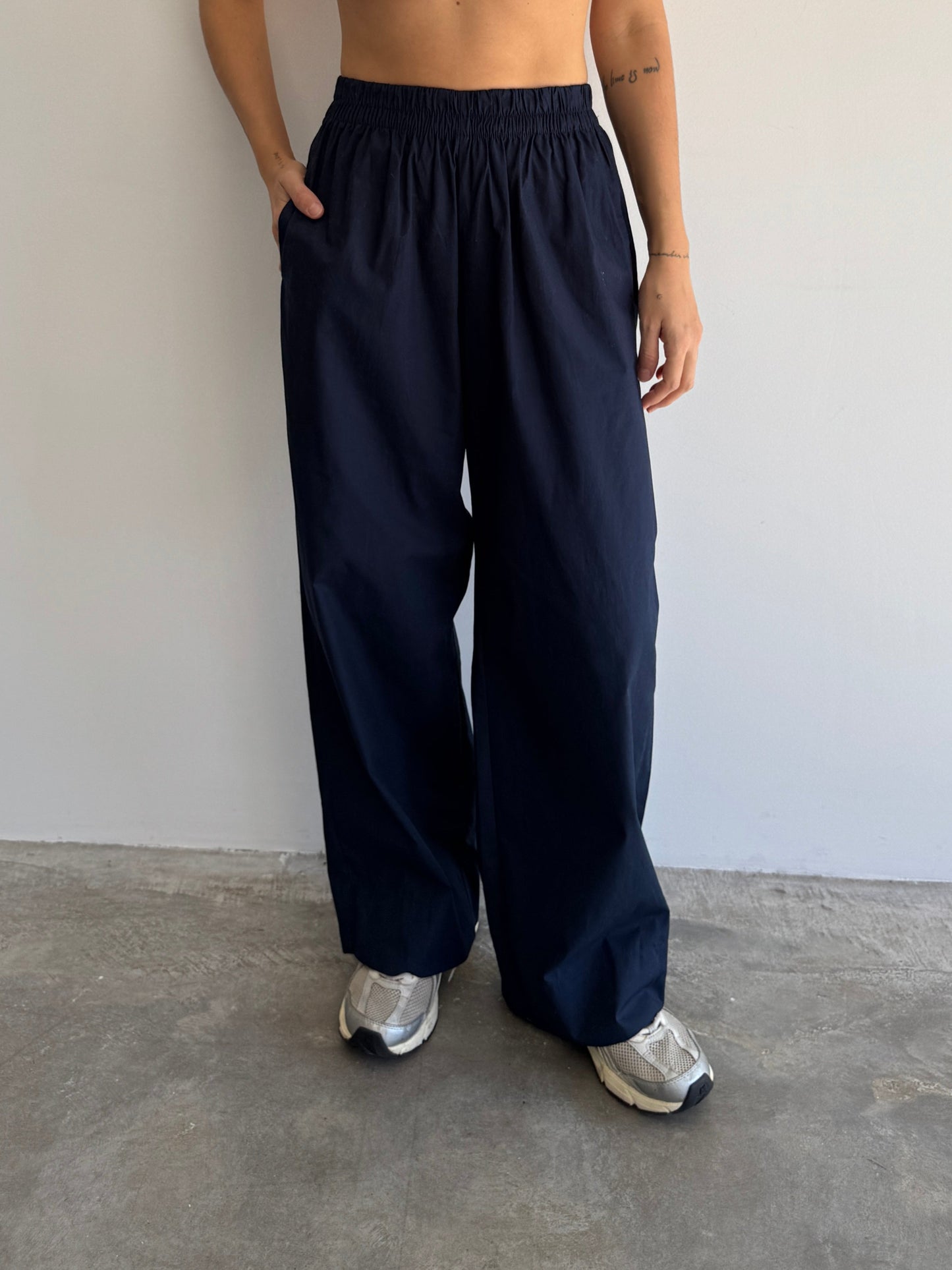 CALÇA MARINHO - P