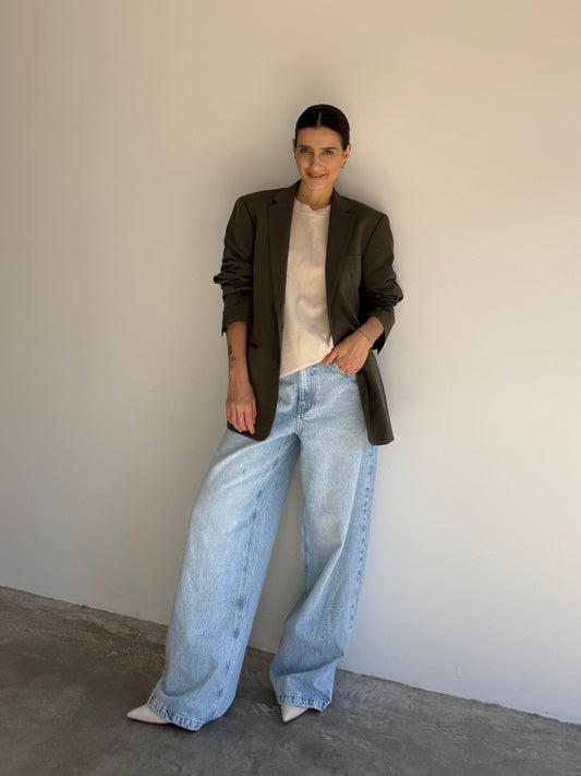 JEANS WIDE LEG  - 36