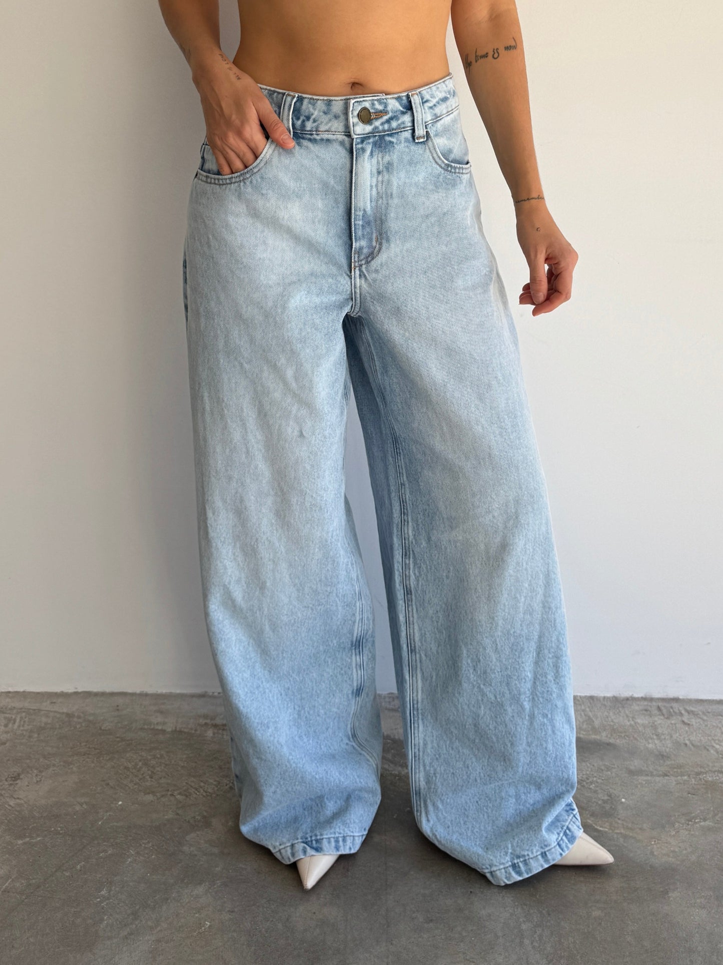 JEANS WIDE LEG  - 36