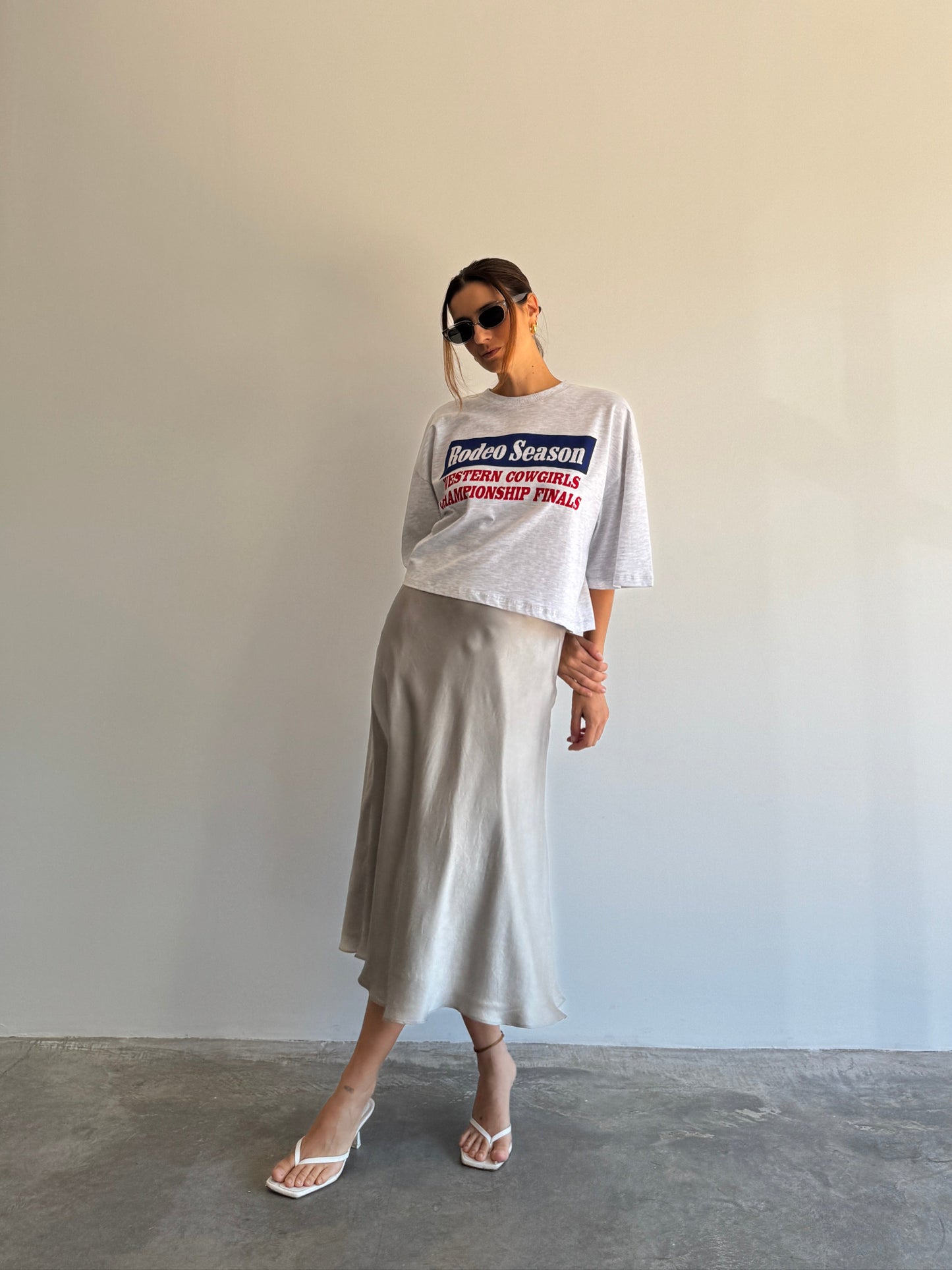 SAIA MIDI PRATA - M