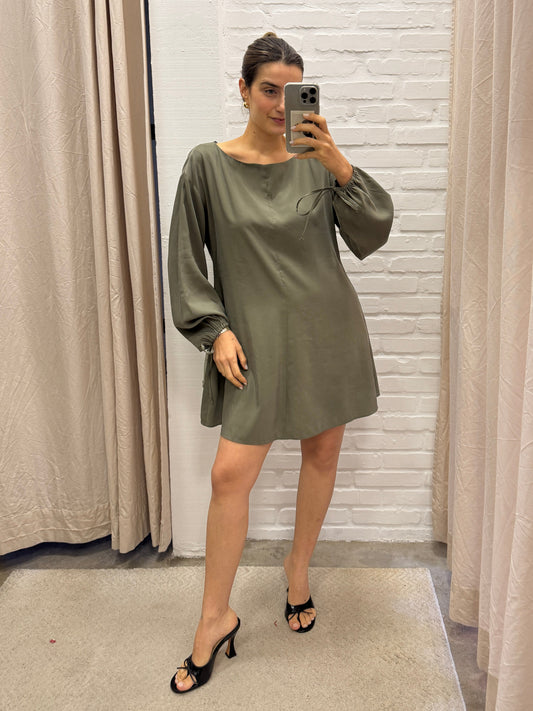 VESTIDO CURTO OLIVA - P