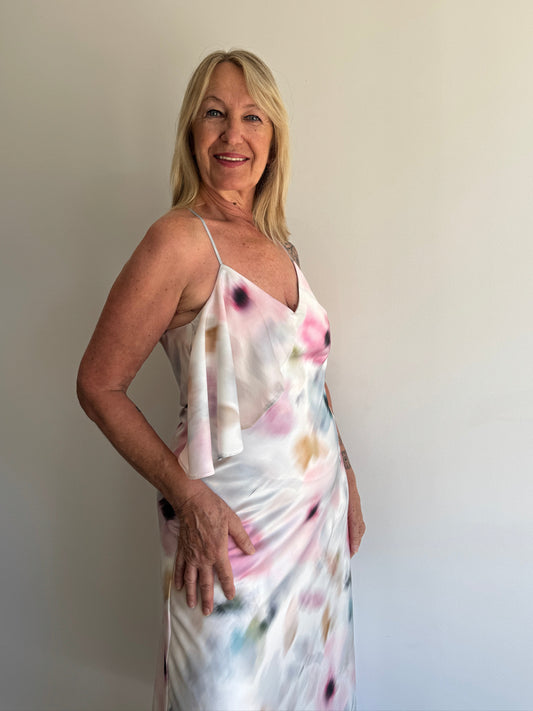 SLIPDRESS ESTAMPADO - P