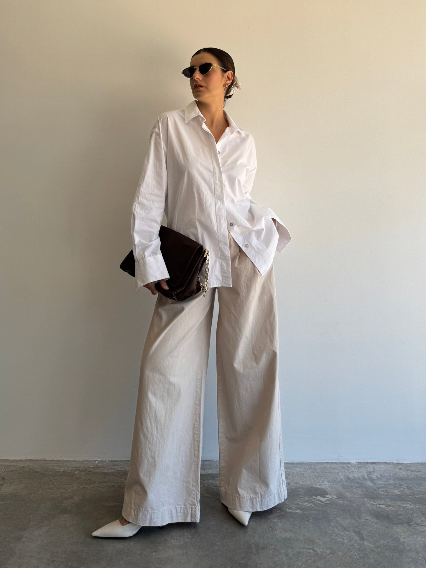 CALÇA SARJA BEGE - 36