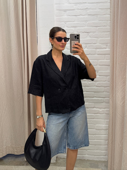 BERMUDA JEANS CLARO - 36