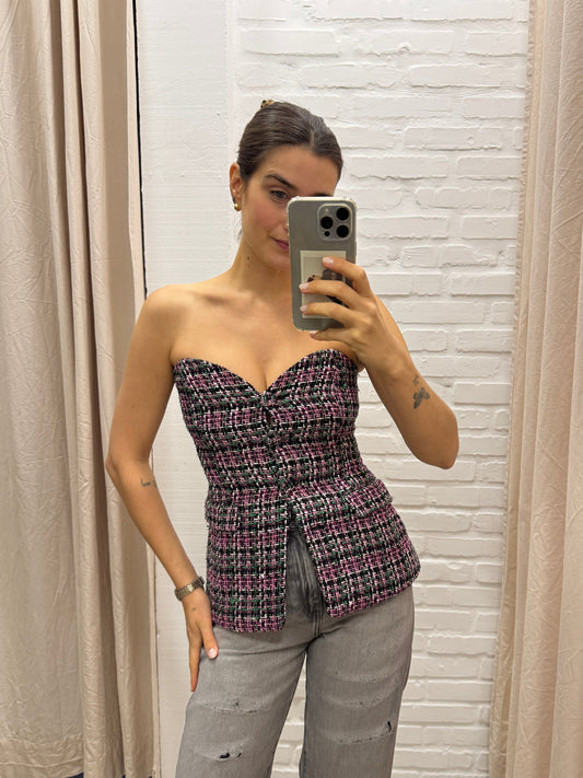 TOP TEED COLORIDO ZARA - PP