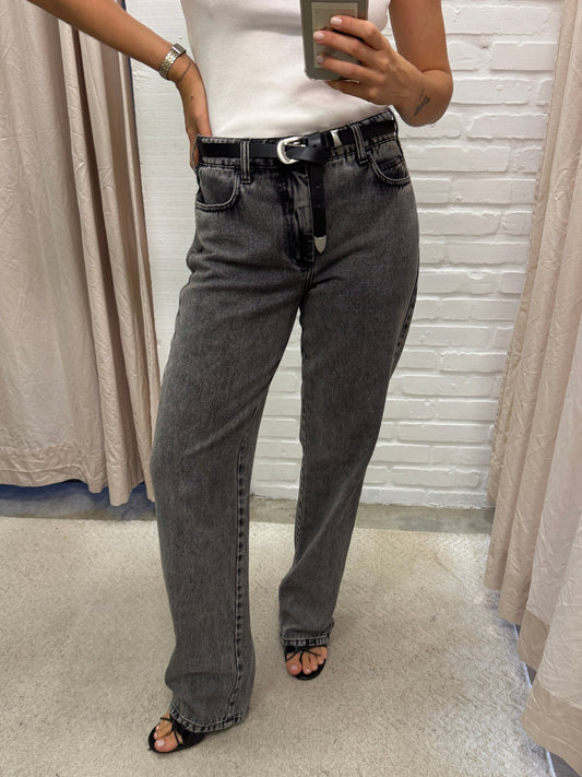CALÇA JEANS CINZA - 36
